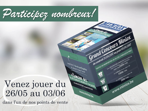 Concours magasin Miniox