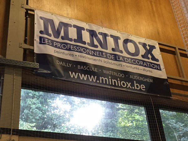 Sponsoring Miniox - Complexe sportif communal de Rixensart